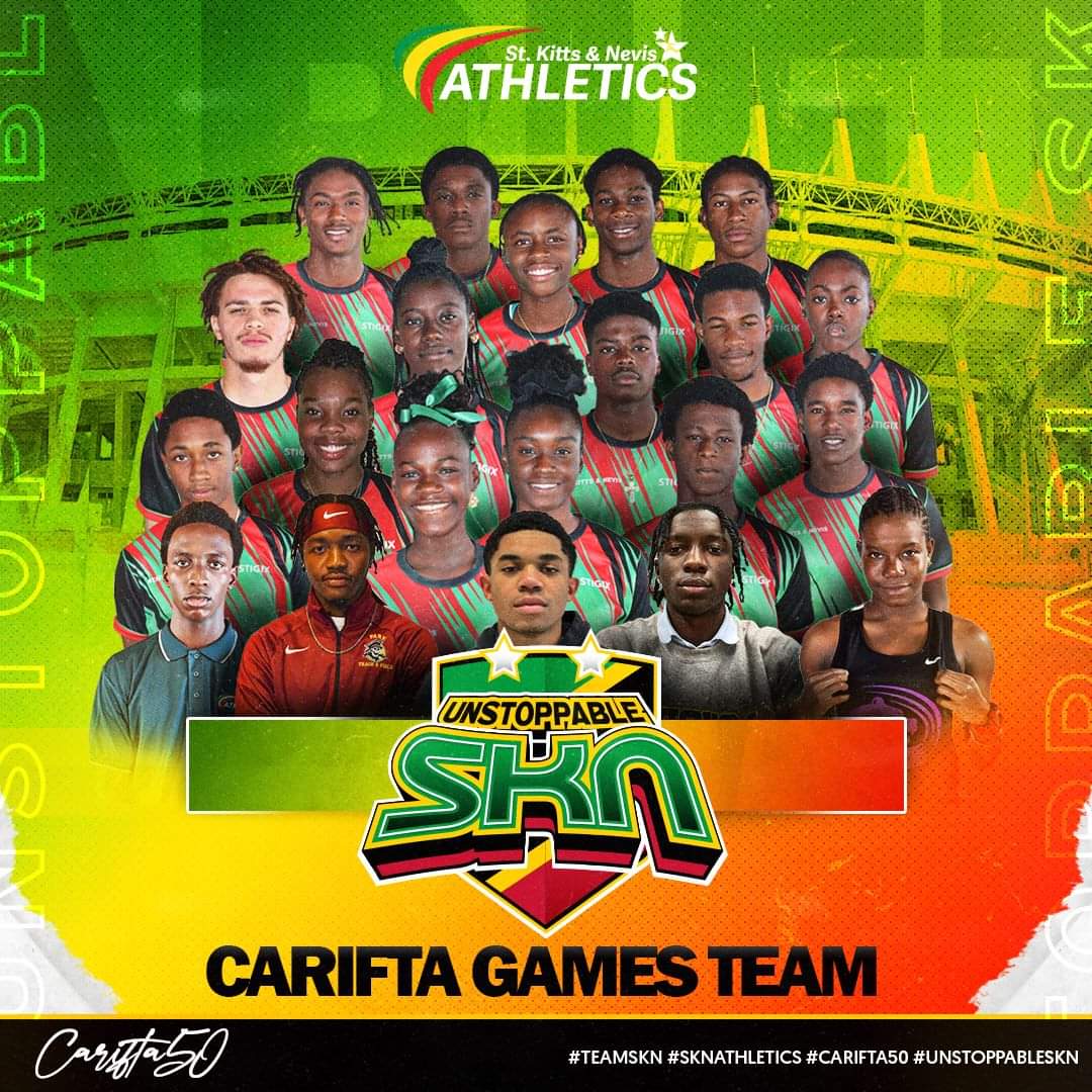Team St. Kitts and Nevis Aiming For Podium Spots at CARIFTA Games - SKN